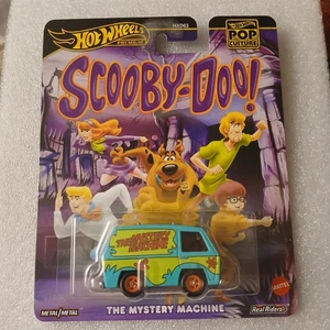 Hot Wheels Premium The Mystery Machine Scooby-Doo Van Pop Culture Car 1:64 - Picture 1 of 1
