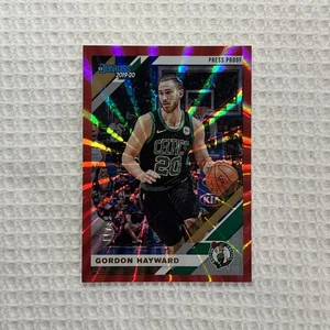 Láser rojo a prueba de prensa Panini Donruss 2019-20/99 SP Gordon Hayward #9 Celtics - Imagen 1 de 5