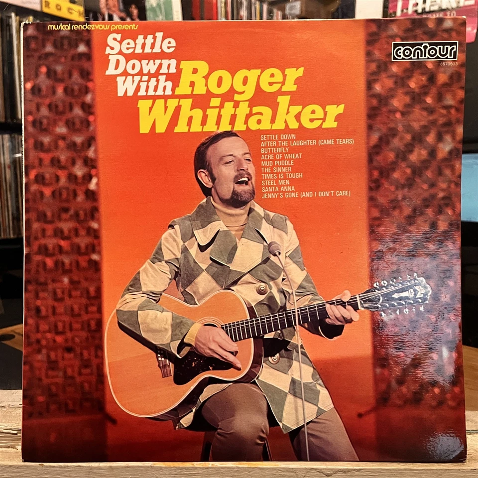[POP/FOLK]~EXC LP~ROGER WHITTAKER~Settle Down With~[1971~CONTOUR~Issue]~UK IMPOR - Image 1 of 4