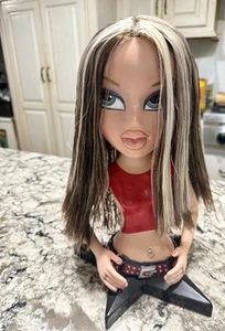 Bratz Rock Angelz Jade Funky Fashion Makeover Styling Head Torso 2005 14” - Picture 1 of 8