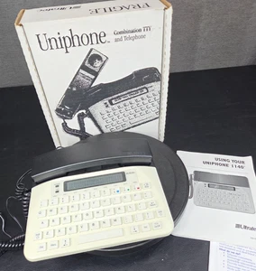 Ultratec UNIPHONE 1140 Kombination TTY Telefon Mobilteil Box getestet funktioniert - Bild 1 von 24