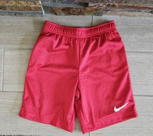 Nike Boys Size 5-6 Yrs Red Mesh Shorts NWT - Picture 1 of 5