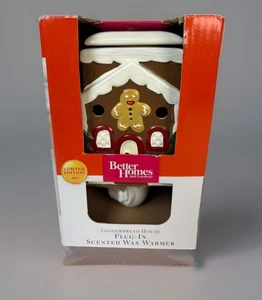 Better Homes & Garden Gingerbread House calentador de cera/caja quemador nuevo - Imagen 1 de 6
