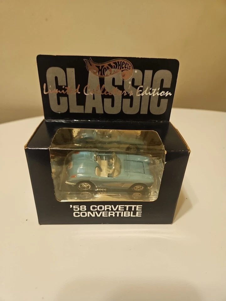 风火轮 25 周年经典 1958 年科尔维特可调式 — 第 1/4 张图片