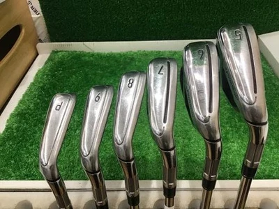TaylorMade M6 Iron Set 5-9,Pw 6pc Flex Stiff REAX 85 Steel Steel - Image 1 of 4