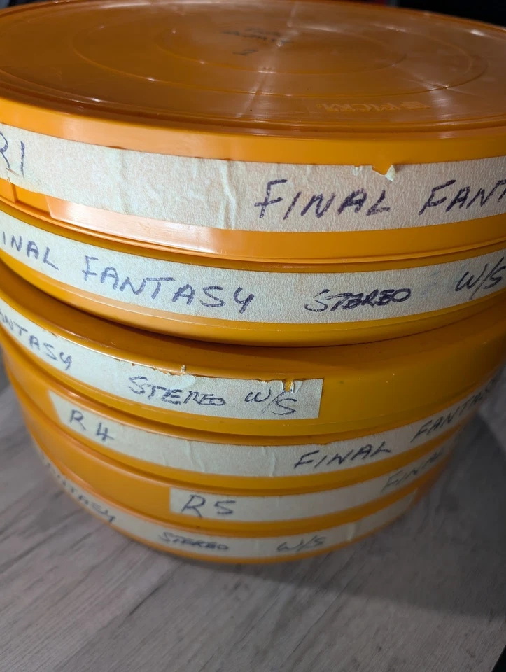 🎞️ 35mm CINEMA FILM Final Fantasy: The Spirits Within 6 REELS Complete movie - image 1 of 4