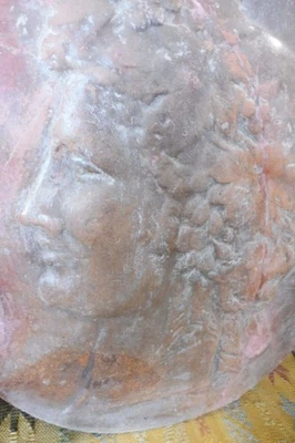 sculpture terre cuite bacchante ancienne 18/19° - Photo 1/4