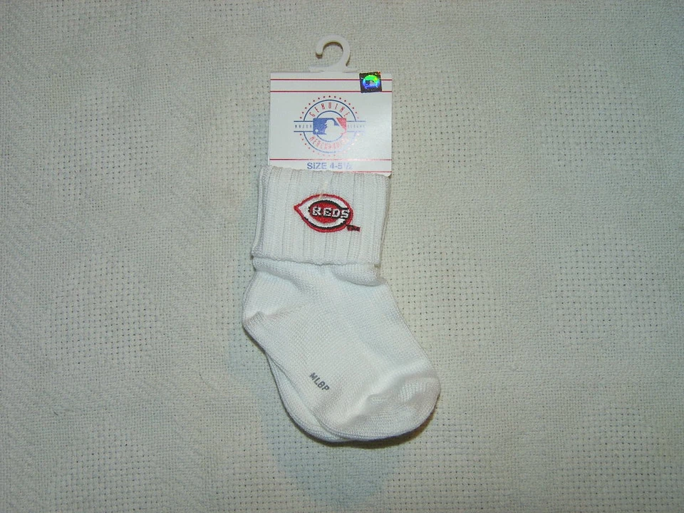 Baseball Cincinnati Reds MLB Youth Baby Socks 4-5 1/2 NWT - Image 1 of 1
