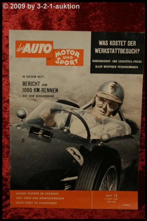 AMS AUTO MOTOR SPORT 12/61 PONTIAC TEMPEST BUICK SPECIAL - Immagine 1 di 1