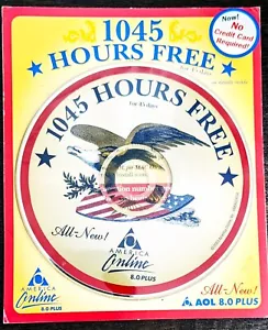 America Online Collectible Program Disc, Vintage AOL CD "Eagle" - Bild 1 von 2