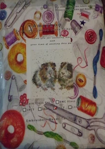 SU25 NEW AMISHOP "GOOD FRIENDS" COUNTED CROSS STITCH KIT - Picture 1 of 6