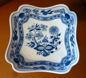 Zwiebelmuster Hutschenreuther - viereck Schale  Gemüse- Kartoffelschale Schüssel - Bild 1 von 7