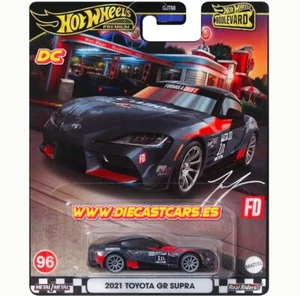 Hot Wheels Premium 2021 TOYOTA GR SUPRA FD Formula Drift #96 *Boulevard 2024* - Imagen 1 de 1