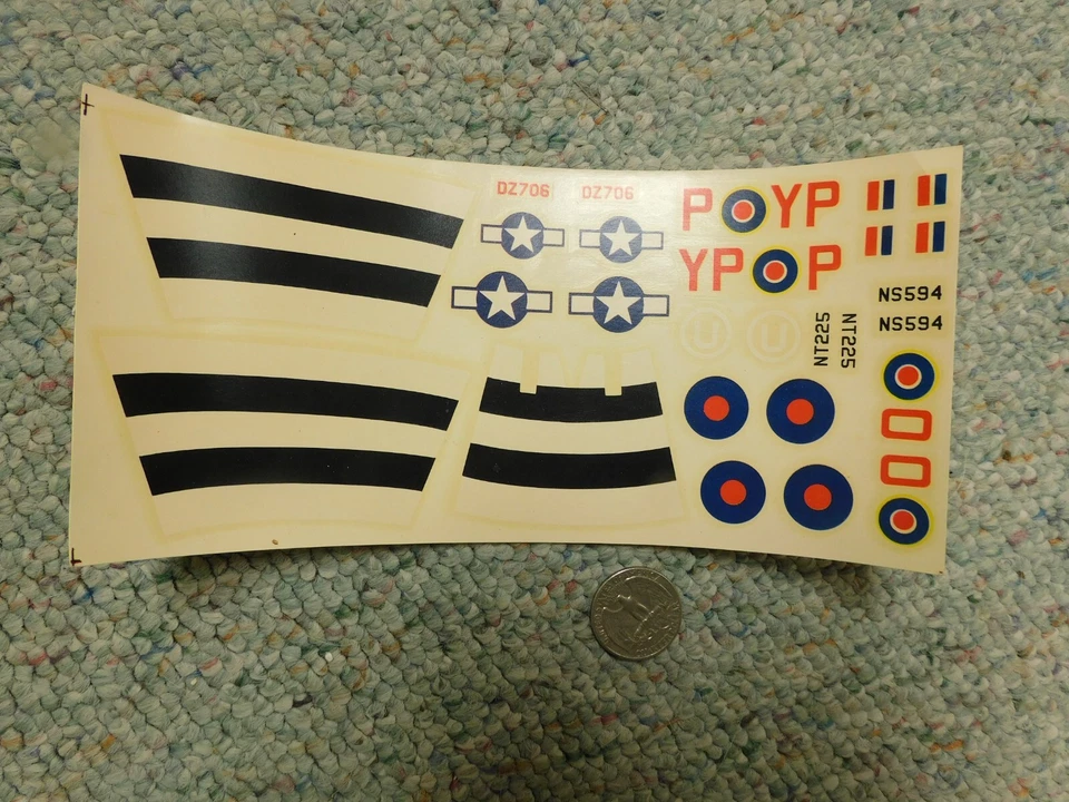 MPC  decals 1/72 D.H. Mosquito  K76 - Image 1 of 1