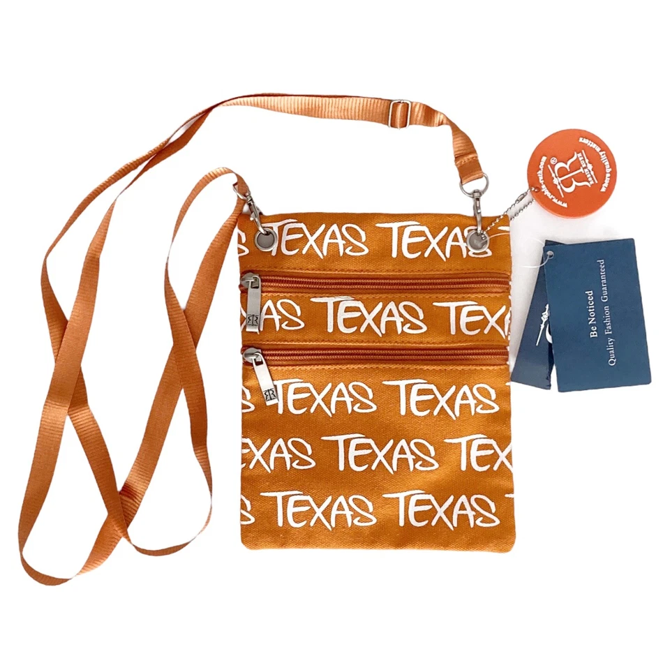 ROBIN RUTH Original TEXAS Crossbody Purse Shoulder Bag Passport Pouch slim NWT - Image 1 of 1