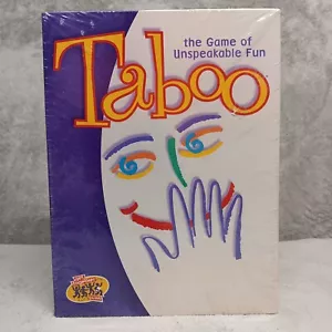 Taboo Board Game The Game Of Unspeakable Fun New Factory Sealed by Hasbro 2000 - Picture 1 of 6