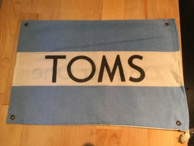 TOMS Zapatos Lona Algodón BOLSO/BANDERA con Ojales y Cordón Foto 1 de 4