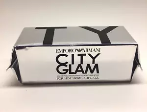 EMPORIO ARMANI CITY GLAM FOR HIM 3.4 FL. OZ. / 100 ml EDT Spray SEALED Box RARE - Picture 1 of 4