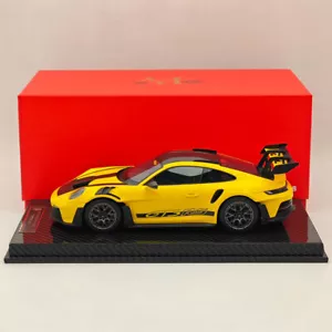 AI MODEL 1/18 Porsche 992 GT3 RS YELLOW Resin High-Quality Collection Car Model - Imagen 1 de 10