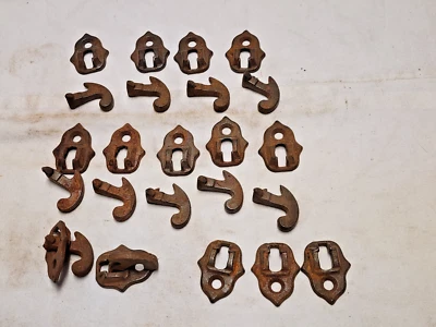 Prendedores de obturador externo vintage ferro fundido (1114) - Imagem 1 de 4