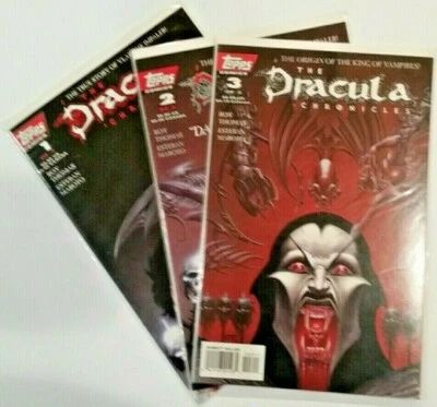 The Dracula Chronicles 1-3, Topps Comics, Apr 1995 - Image 1 of 4