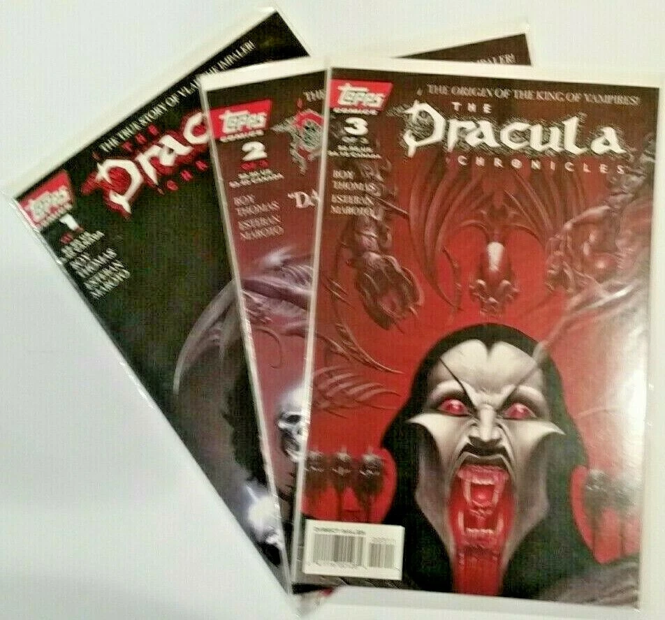 The Dracula Chronicles 1-3, Topps Comics, Apr 1995 - Image 1 of 4