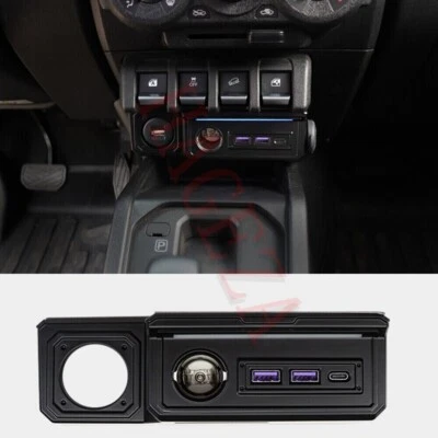 For Suzuki Jimny 2/4Door 2019+ USB Type-C Charging Port for Central Control LHD - Image 1 of 4