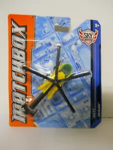 Matchbox Air Blade Stadthubschrauber 2012 Mattel Sky Busters Druckgussflugzeug - Bild 1 von 2