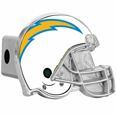 Los Angeles Chargers NFL Helmet 3D Polyurethane Plastic Hitch Cover 2" Receiver - Image 1 of 4