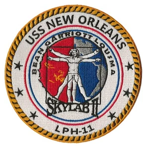 Skylab 2 USS New Orleans LPH-11 NASA US Navy space recovery force ship patch - Picture 1 of 1