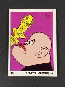 Panini OK VIP 1973 - #10 Benito Mussolini - NM - Picture 1 of 2