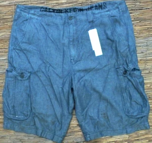 CALVIN KLEIN JEANS MENS BAGGY LITE COTTON TILL CARGO SHORTS SZ 40-42" LIST$59.50 - Picture 1 of 3