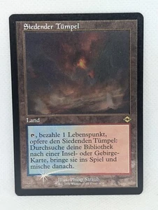 Scalding Tarn Retro Foil Etched Modern Horizons 2 MTG Magic Gathering GERMAN - Picture 1 of 2