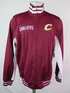 Cleveland Cavaliers NBA Herren Trainingsjacke mit durchgehendem Reißverschluss  - Bild 1 von 7