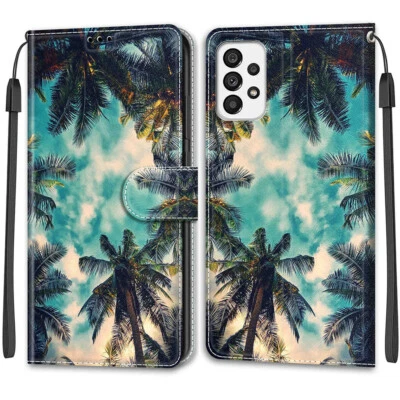 Moda Cartera Funda de Cuero para Samsung A73 A51 A71 A53 A34 Soporte Teléfono Estuche Foto 1 de 4