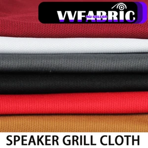 Dust Proof Speaker Mesh Cloth Stereo Grill Fabric Audio Protective Decoration AU - Picture 1 of 16