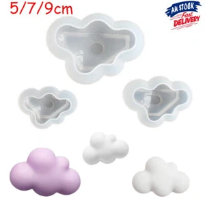 3D Silicone Cloud Shape Fondant Mould Cake Chocolate Baking Mold Decoration Tool - Picture 1 of 9