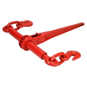 Correa de amarre de carpeta de carga de trinquete para cadena de 8 mm y 10 mm 19000 lb carga de rotura - Imagen 1 de 1