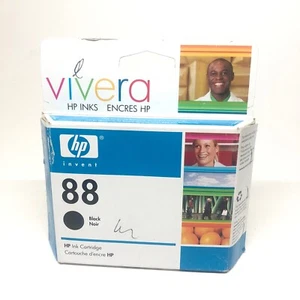 NEU Original OEM HP 88 schwarze Tintenpatrone K550 Serie (C9385AN) EXP. 05/2008 - Bild 1 von 6