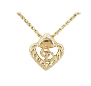 Christian Dior Heart Original Necklace With Original Pouch, Unique Jewelry - Picture 1 of 5