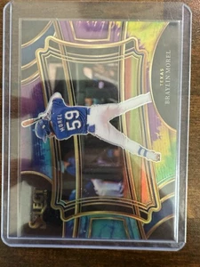 2024 Select Diamond Level Tie Dye Braylin Morel 01/25 Rangers - Picture 1 of 2