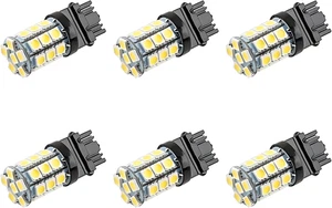 S8 3156 Wege LED Bulbs, S-8 3156K Plastic Base Bulb, 4W Daylight White 6000K, 12 - Picture 1 of 12