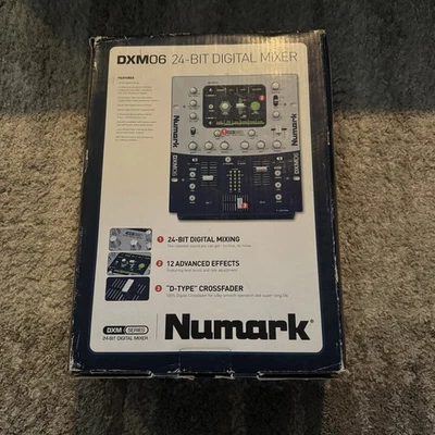 NUMARK DXM06 Digital Audio Mixer From Japan Tested - Image 1 of 4