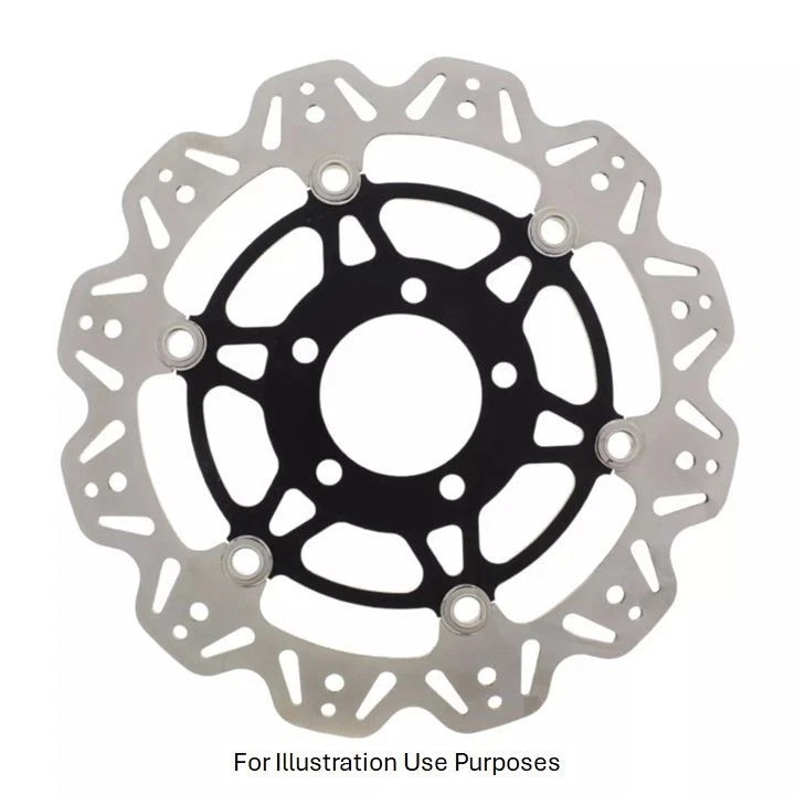 EBC Flotante Vee Rotor Delantero Negro Buje Delantero Derecho para Suzuki GSXR 1000 K4 2004 Foto 1 de 1