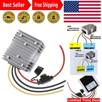 High Efficiency 20A 240W DC 12V Converter for Golf Carts and Electrical Devices Foto 1 de 4