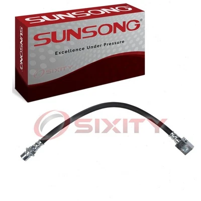 Sunsong Rear Center Brake Hydraulic Hose for 1987-1988 Chevrolet R30 Hoses oi - Image 1 of 4