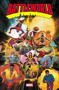 Battleworld #1 by Rod Reis - Marvel Comics - 24" x 36" Folded Promo Poster - Picture 1 of 1