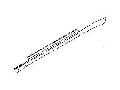 Infiniti G37 Q60 Protector-Body Side Sill RH 76850-JL10A 76850-JL10B Foto 1 de 1