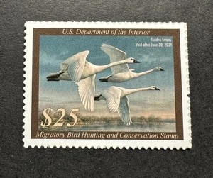 WTDstamps - #RW90 2023 - US Federal Duck Stamp **JOE HAUTMAN** Mint OG NH - - Picture 1 of 2