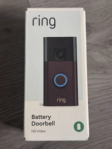 Ring - Battery Doorbell Smart Wifi Video Doorbell - Battery-Powered with Head... - Picture 1 of 2